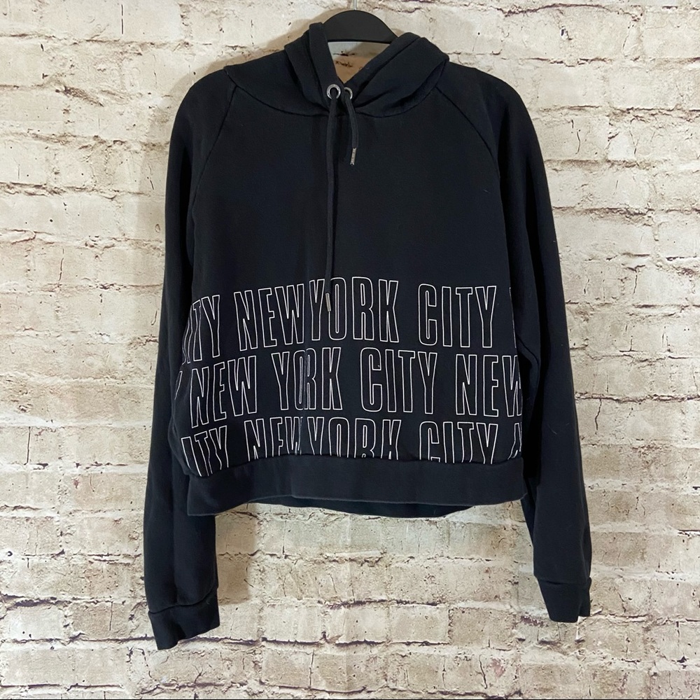 Aeropostale Black New York City hoodie size medium